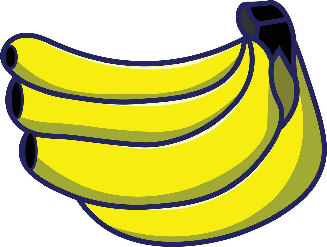 banaan cartoon afbeelding vector