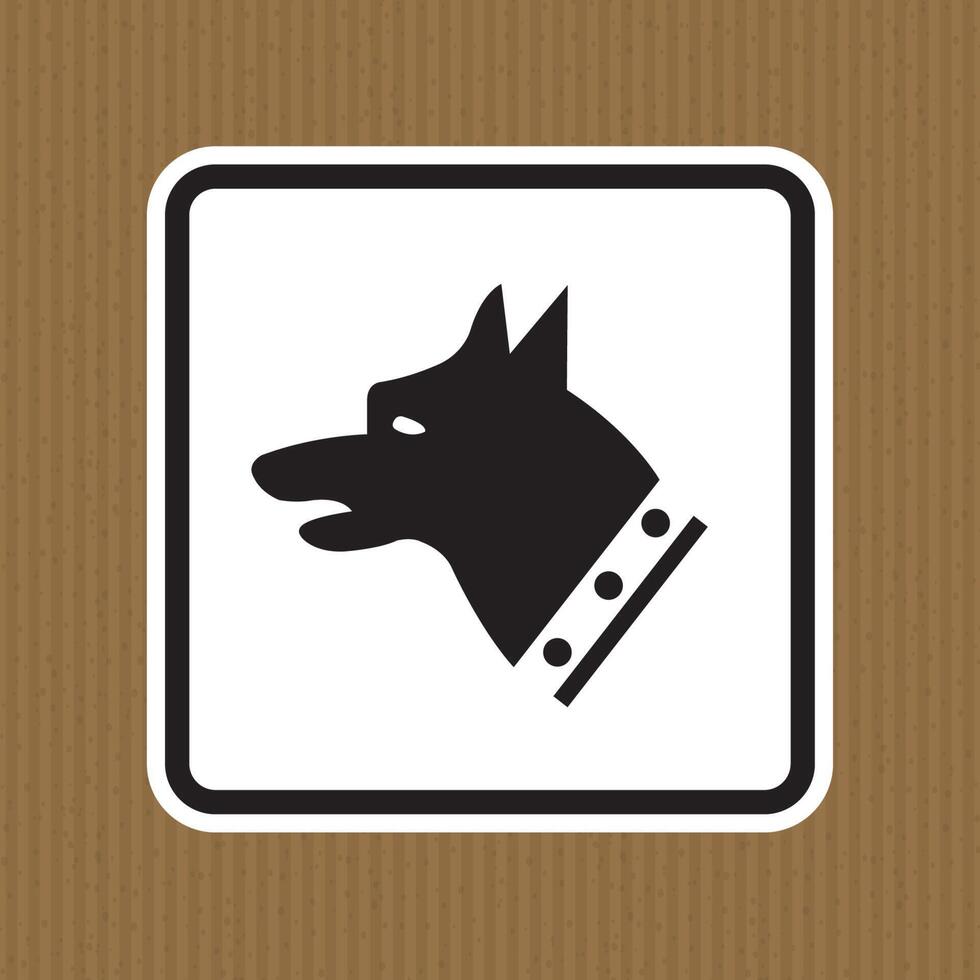 meter hond symbool teken isoleren op witte achtergrond, vector illustratie eps.10