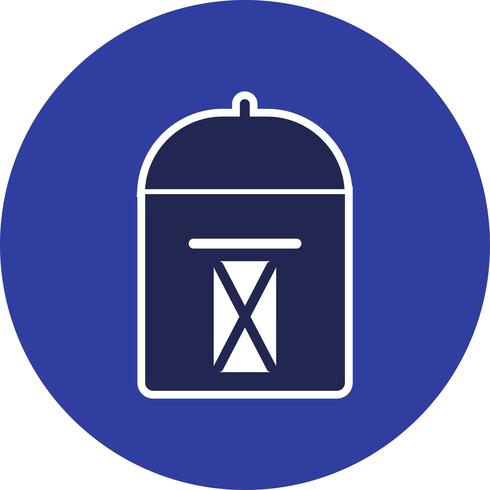 Vector postbus pictogram