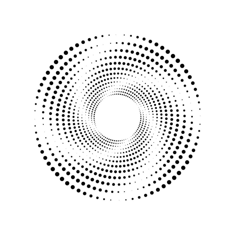 cirkel halftone kunst vector