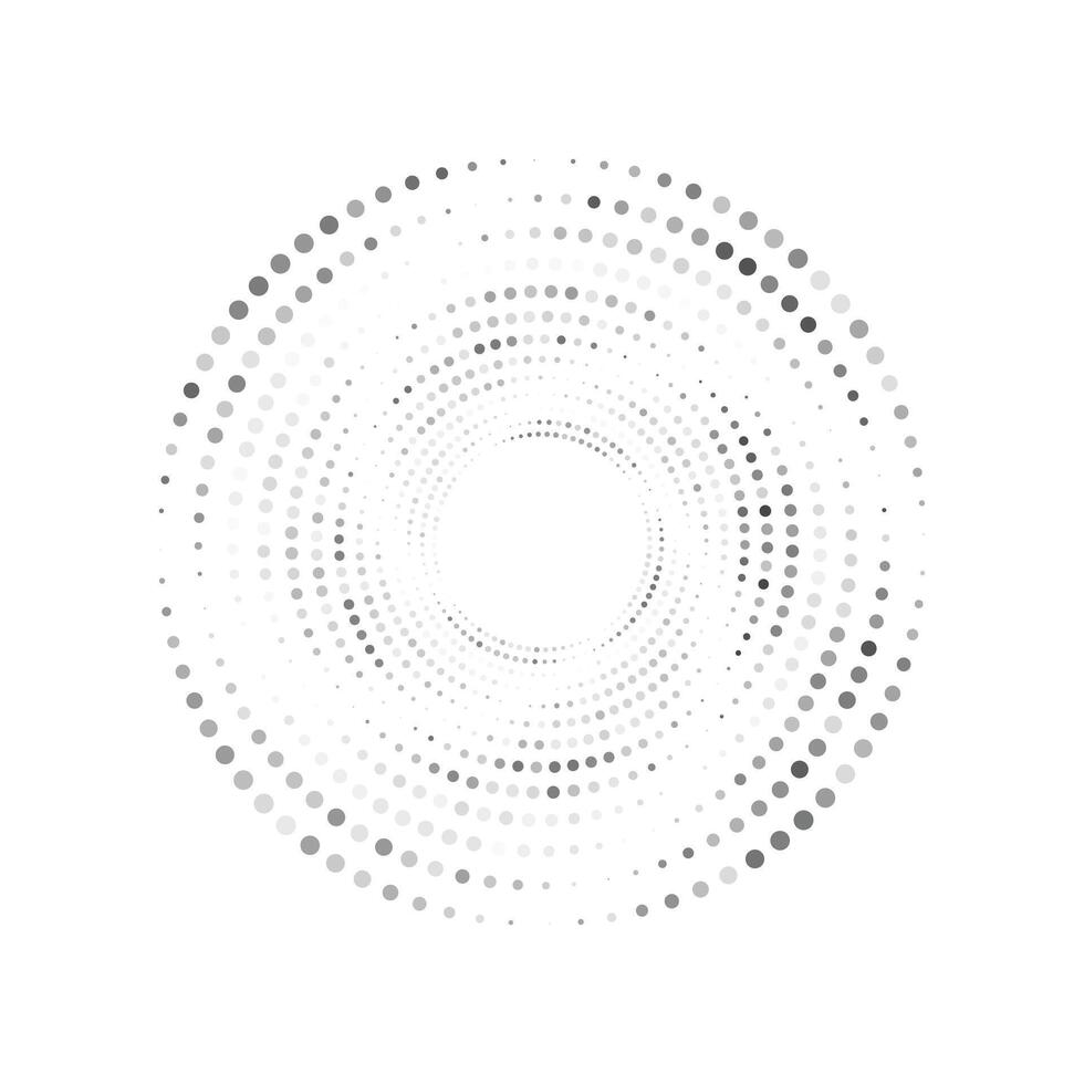 cirkel halftone kunst vector