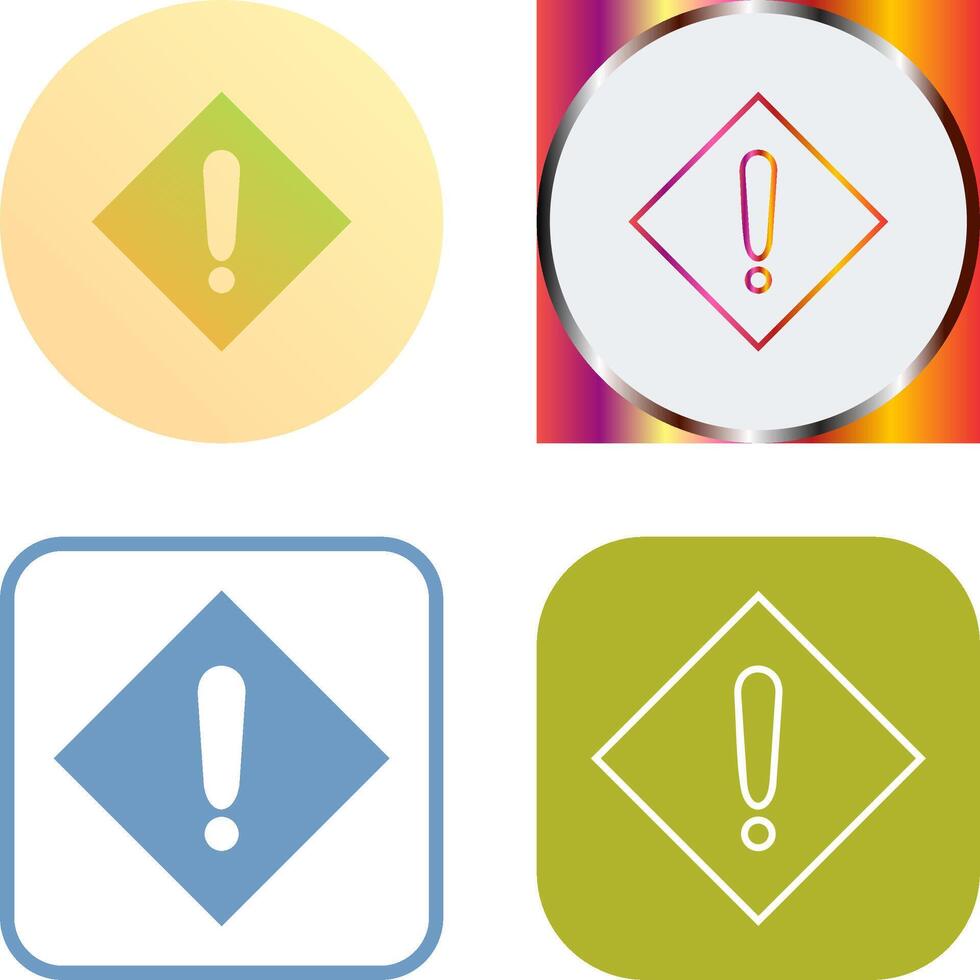 voorzichtigheid teken icoon ontwerp vector