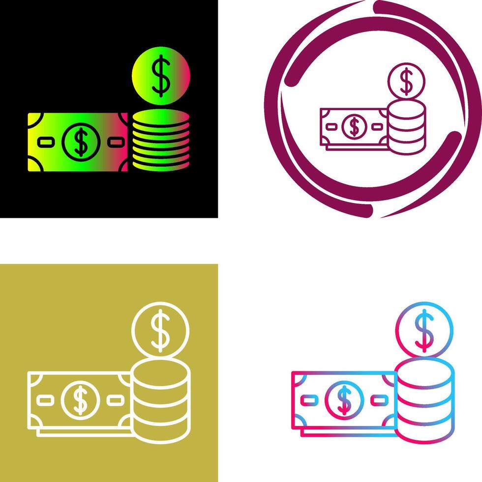 geld pictogram ontwerp vector