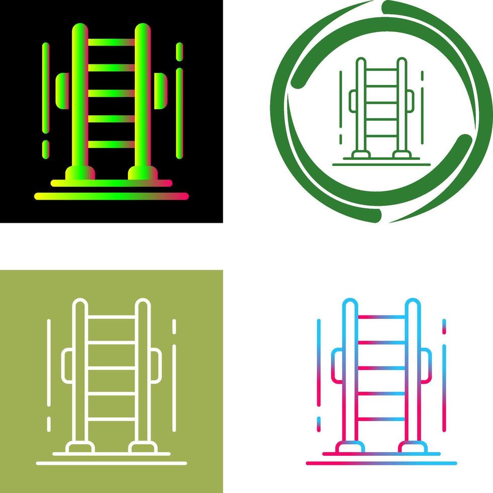 ladder icoon ontwerp vector