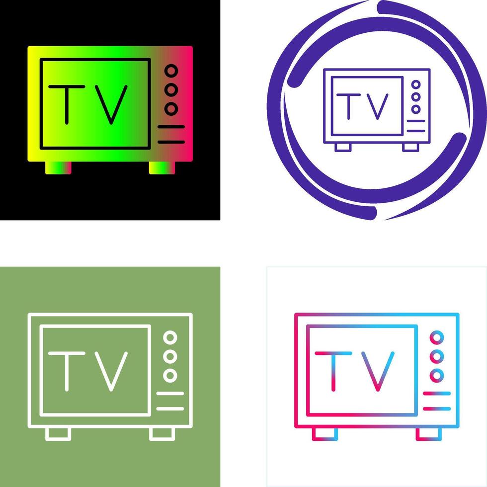 TV icoon ontwerp vector