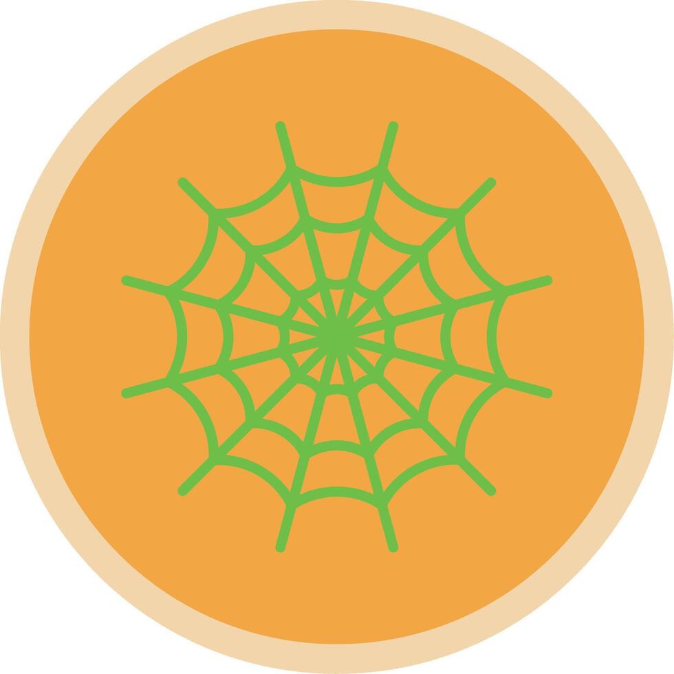 spin web vlak multi cirkel icoon vector