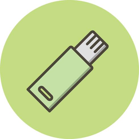 USB Vector Icon