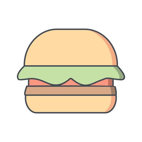 Vector Hamburger pictogram