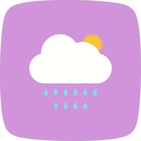 Zomerregen Vector Icon