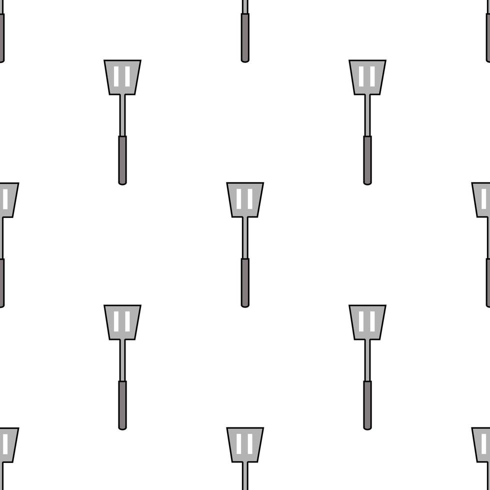 naadloos patroon spatelontwerp is uniek en eenvoudig. kleur textuur zwart en wit. voor pictogrammen voor keukenapparatuur, voedselbehang en kan op stof worden afgedrukt. vector