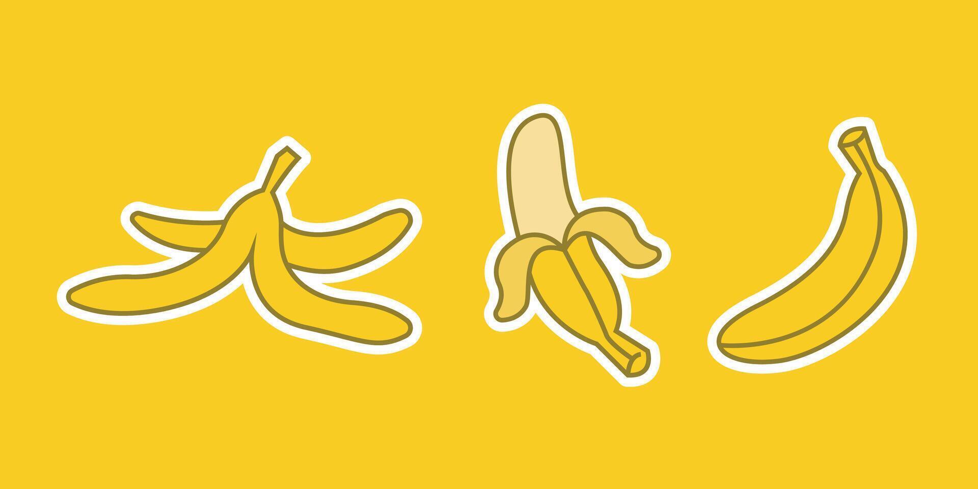 banaan achtergrond vector