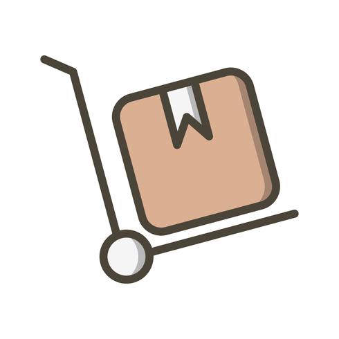 Vector Trolley pictogram