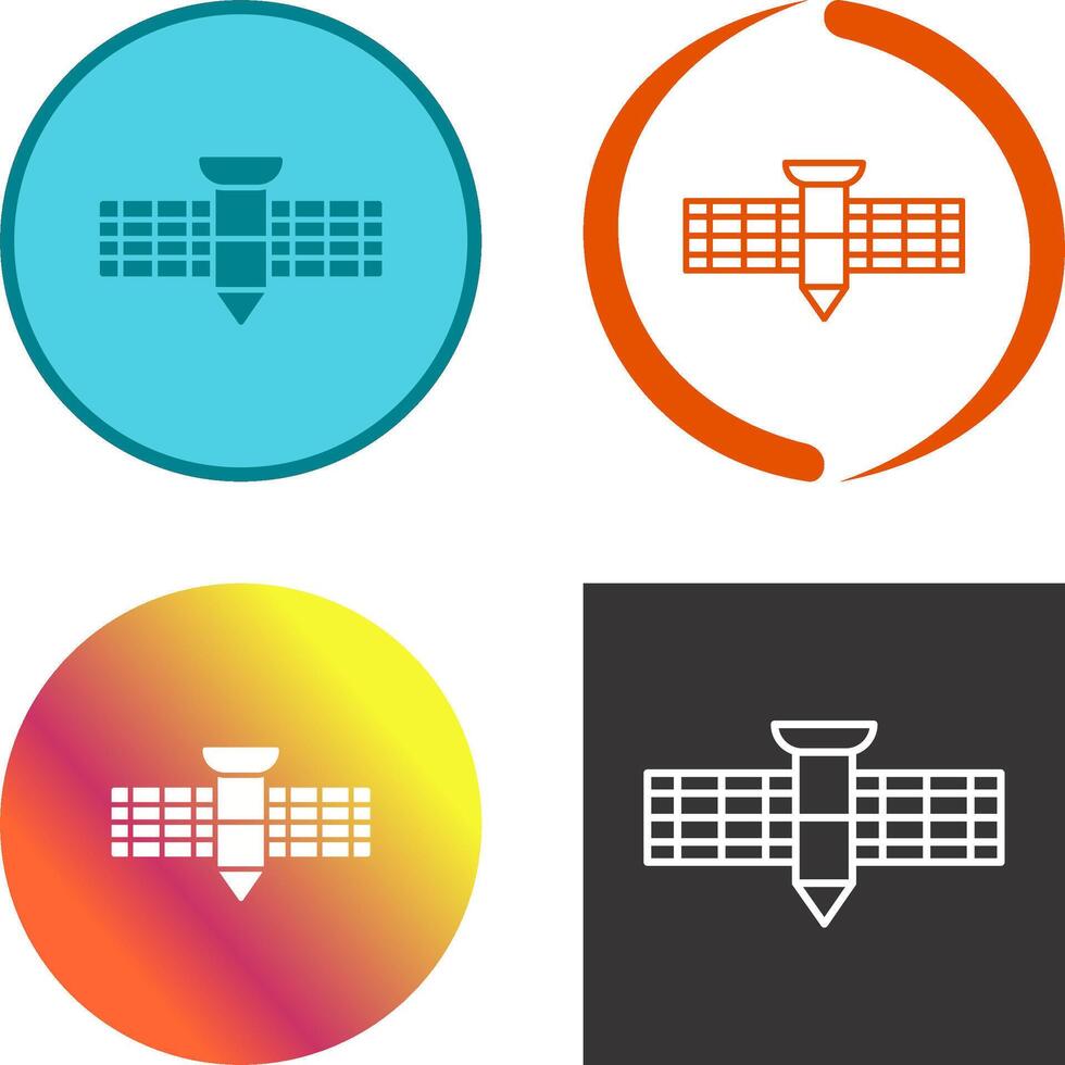 satelliet icoon ontwerp vector
