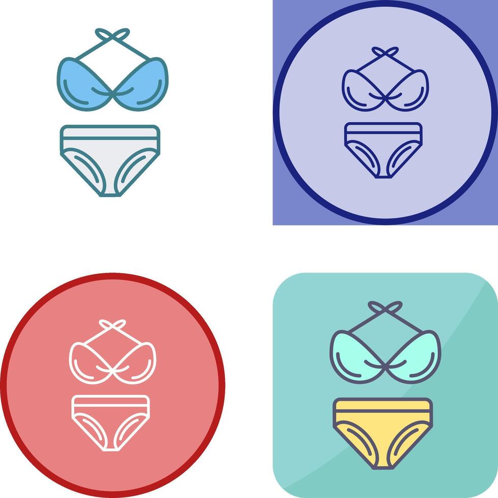 bikini icoon ontwerp vector