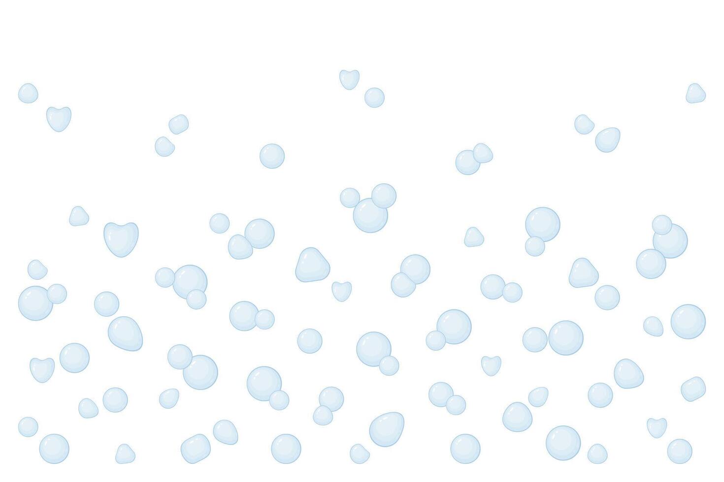 achtergrond met zeep bubbels. vector