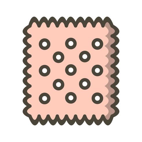 Vector koekje pictogram