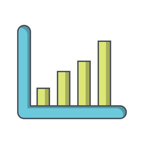 Vector statistieken pictogram