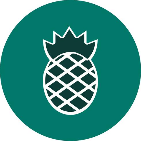 Vector ananas pictogram