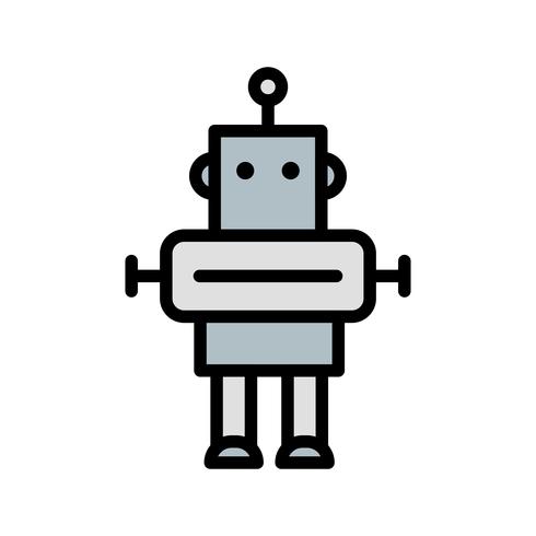 robot vector pictogram