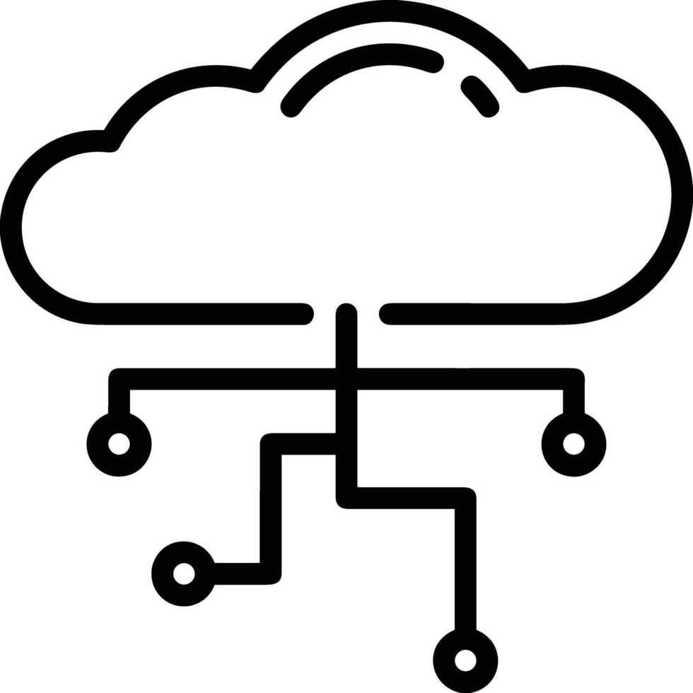 opslagruimte gegevens icoon symbool beeld voor databank illustratie vector