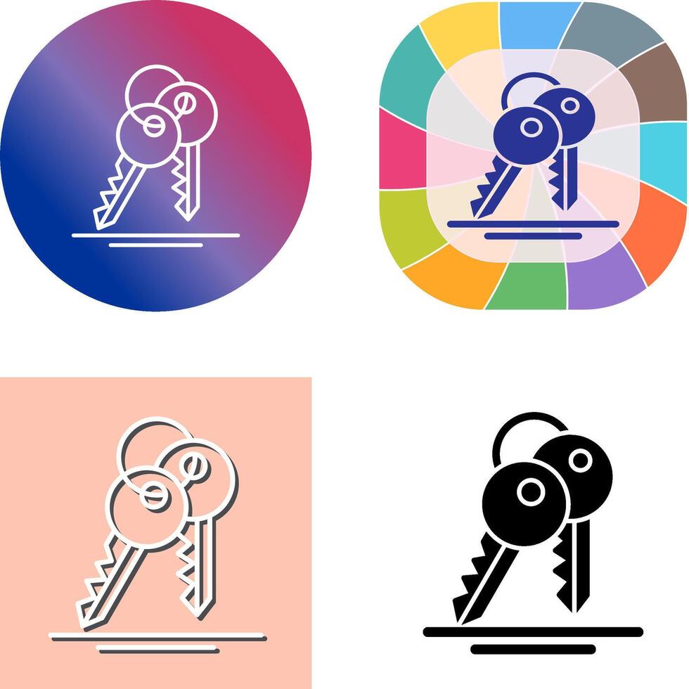 ontwerp van sleutelpictogram vector