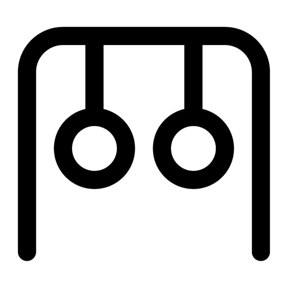 ritmisch gymnastiek icoon voor web, app, infografisch, enz vector