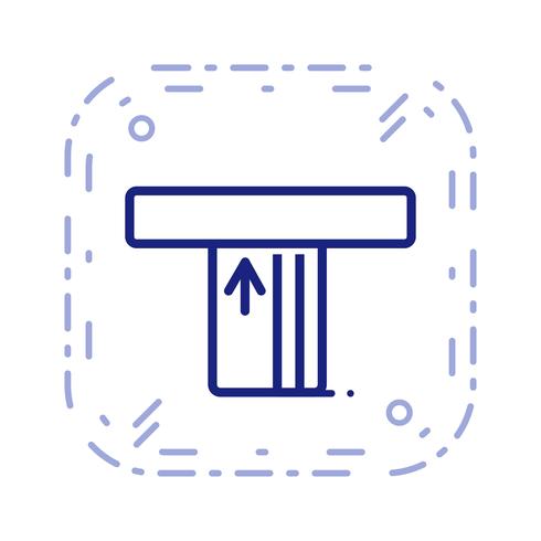 Vector ATM-pictogram