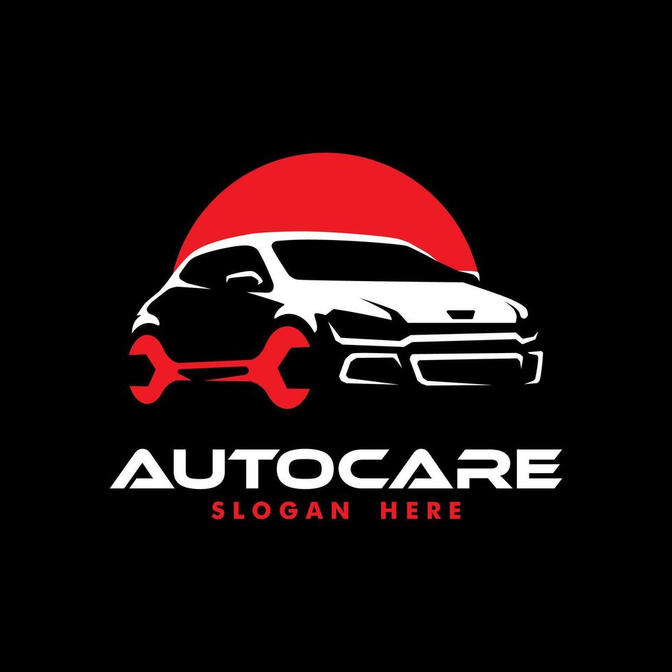automotive zorg logo ontwerp sjabloon vector