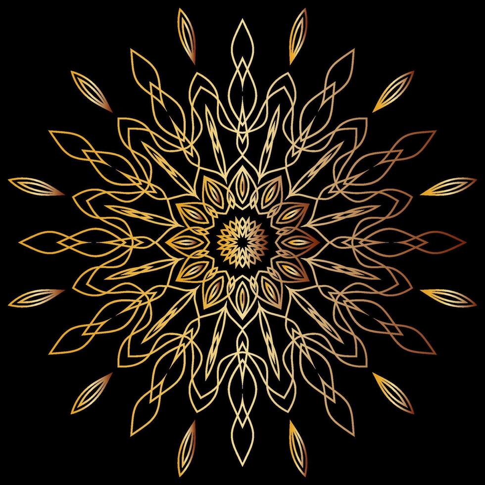 mandala kunst voor ontwerp wijnoogst decoratie, boek omslag, motief, etnisch ontwerp, ornament, achtergrond vector