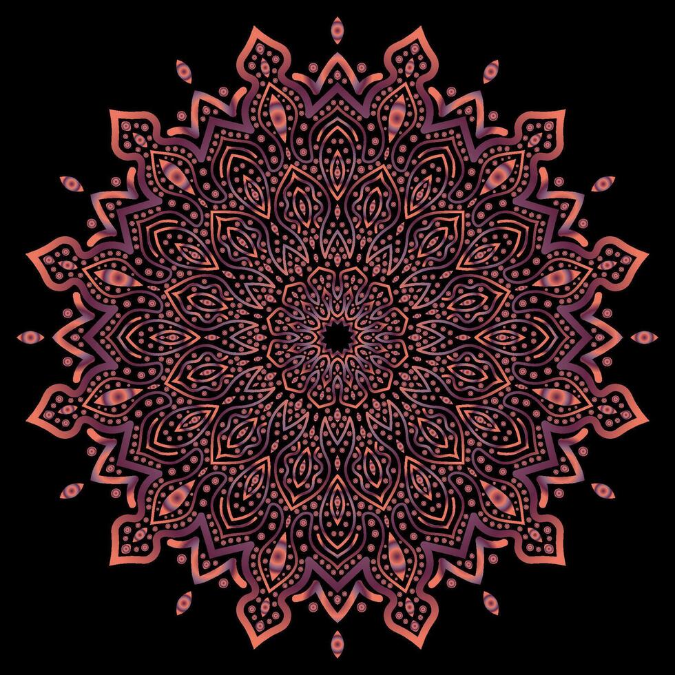 mandala kunst voor sjabloon achtergrond vector