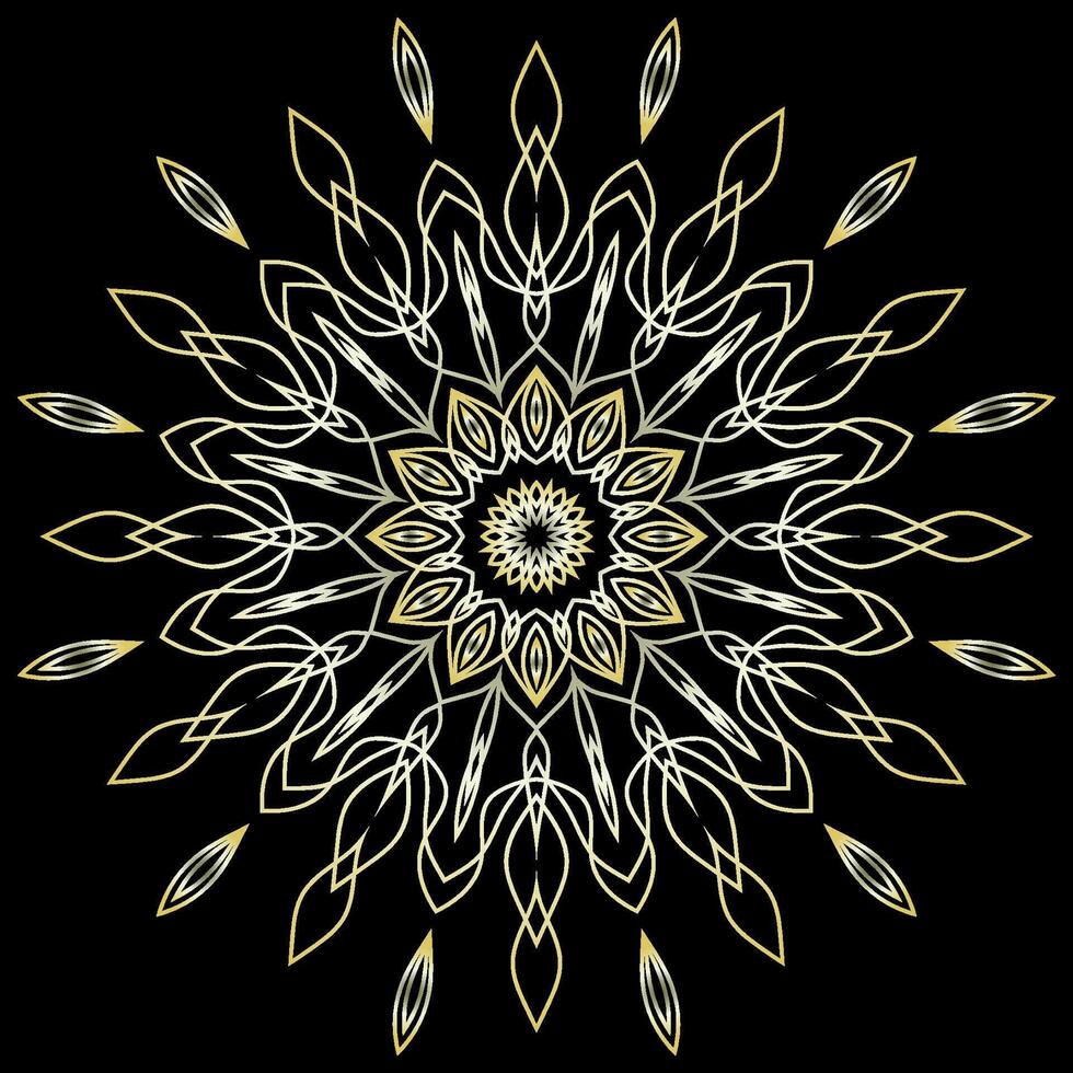 mandala kunst voor ontwerp wijnoogst decoratie, boek omslag, motief, etnisch ontwerp, ornament, achtergrond vector