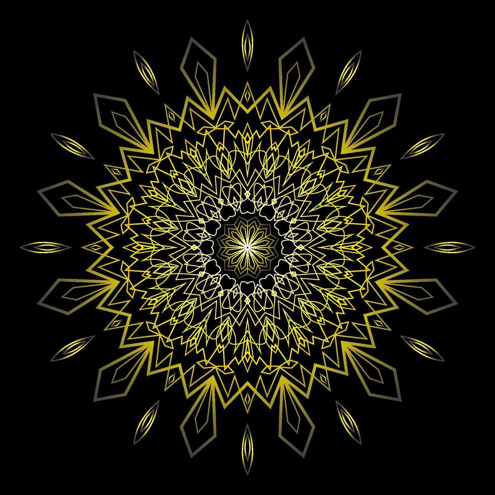 mandala kunst voor ontwerp wijnoogst decoratie, boek omslag, motief, etnisch ontwerp, ornament, achtergrond vector