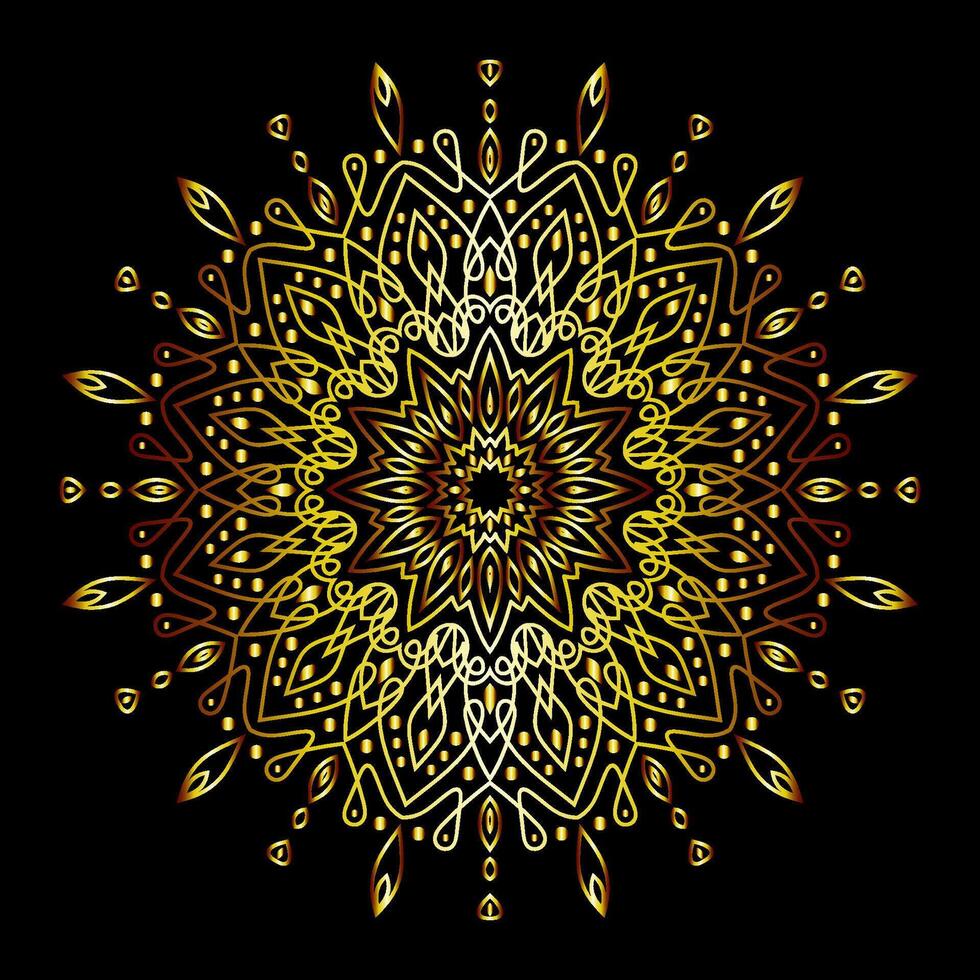 mandala kunst voor ontwerp wijnoogst decoratie, boek omslag, motief, etnisch ontwerp, ornament, achtergrond vector