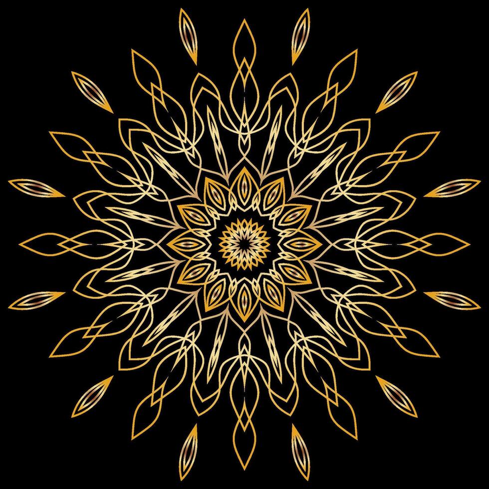 mandala kunst voor ontwerp wijnoogst decoratie, boek omslag, motief, etnisch ontwerp, ornament, achtergrond vector