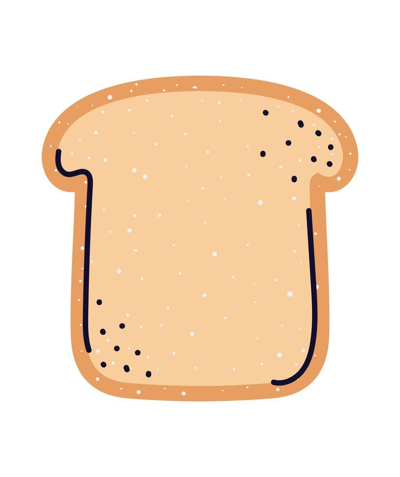 geroosterd brood ontwerp vector