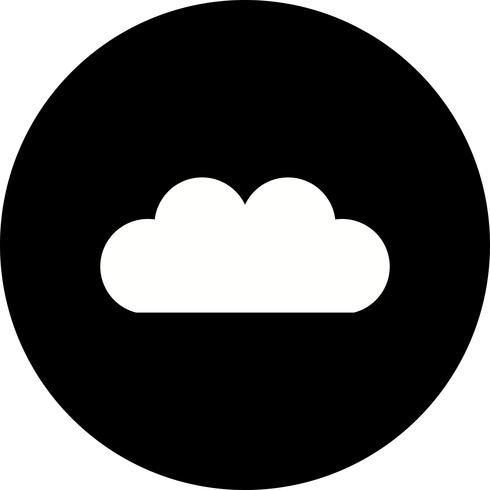 Vector wolk pictogram