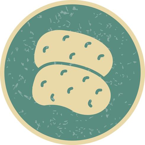 Vector aardappelen pictogram