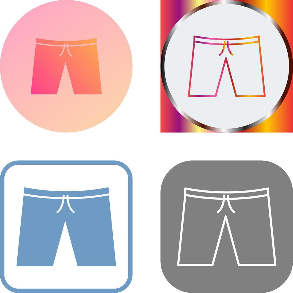 shorts icoon ontwerp vector