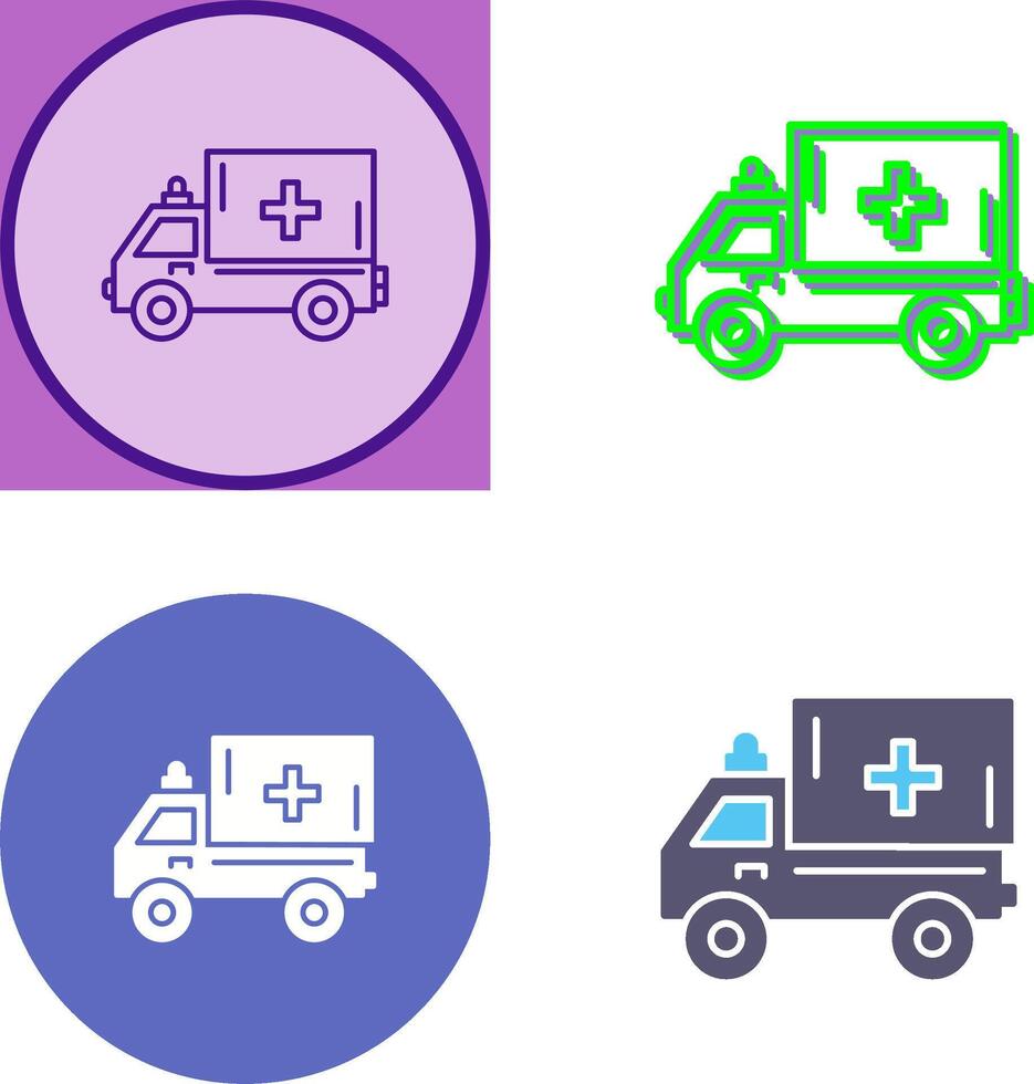 ambulance icoon ontwerp vector