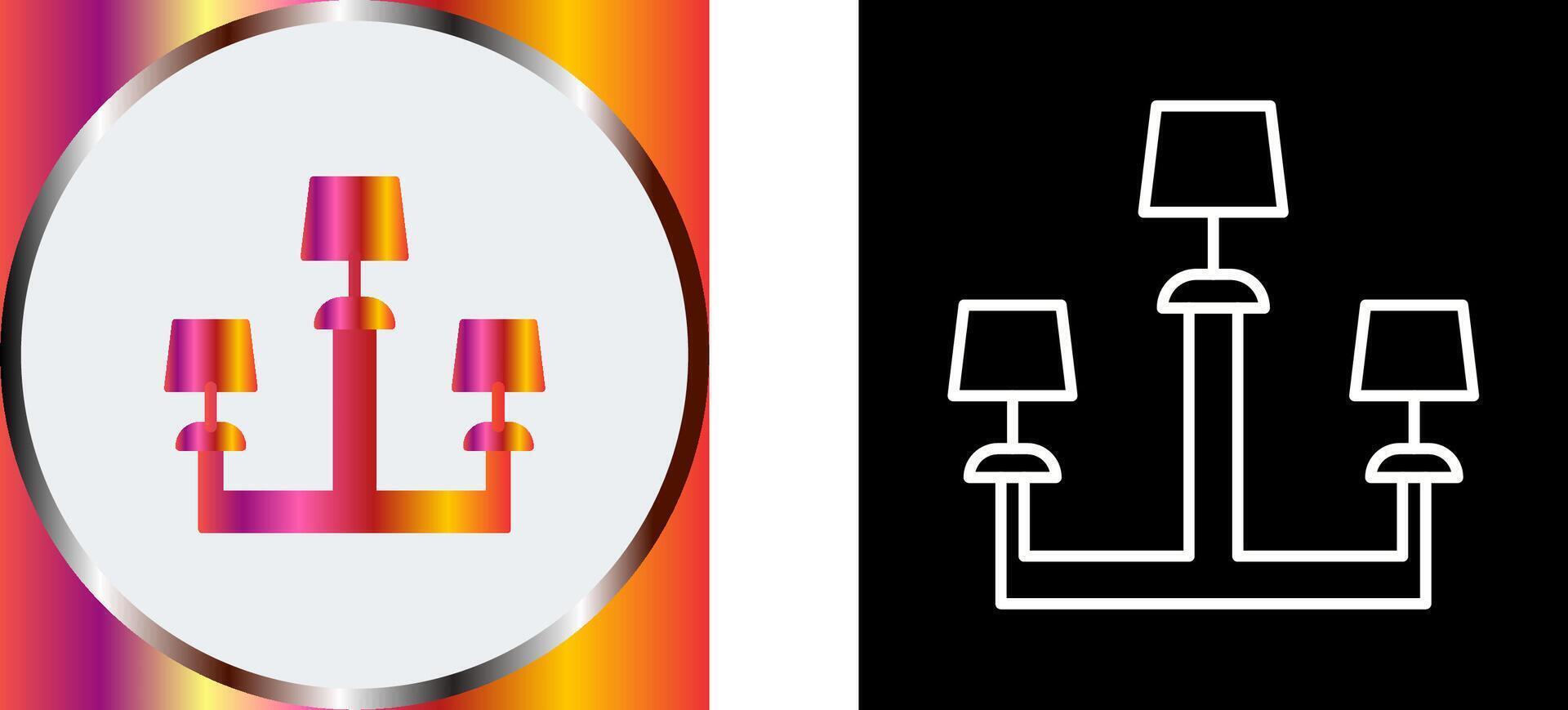 lamp pictogram ontwerp vector