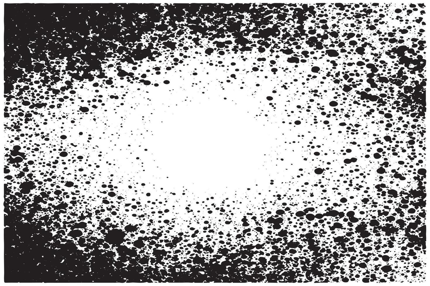 zwart zanderig grunge Aan wit canvas bedekking monochroom achtergrond structuur vector