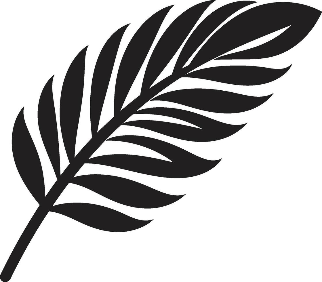 bladluxe artistiek palm ontwerp jungleritmes dynamisch blad logo vector
