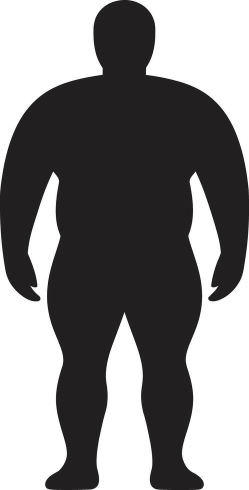 kampioen verandering zwart ic voor menselijk zwaarlijvigheid interventie welzijn wervelwind 90 woord embleem tegen zwaarlijvigheid in zwart vector