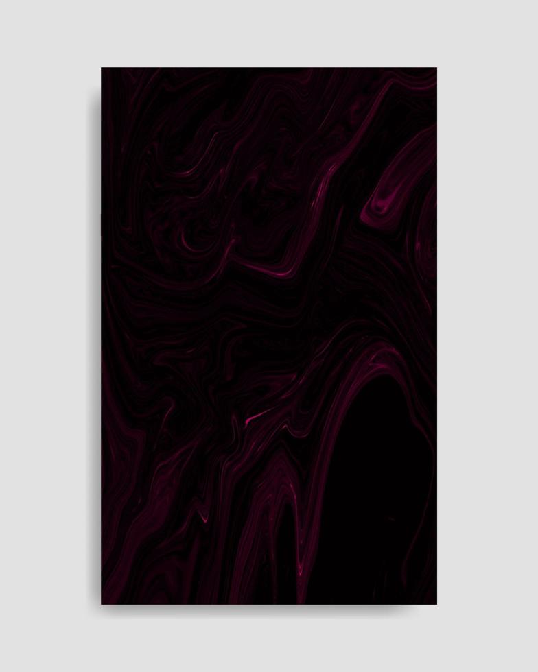 abstracte donkerpaarse vloeibare marmeren achtergrond vector