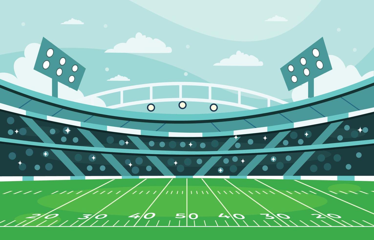 superbowl achtergrond concept vector