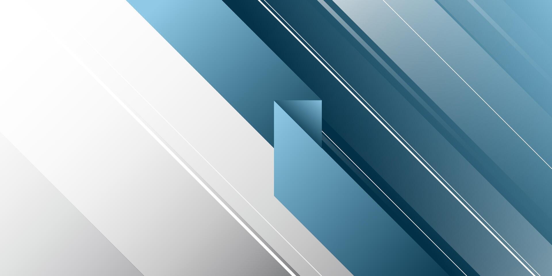 meetkundig lijn achtergrond met gradien blauw en wit vector
