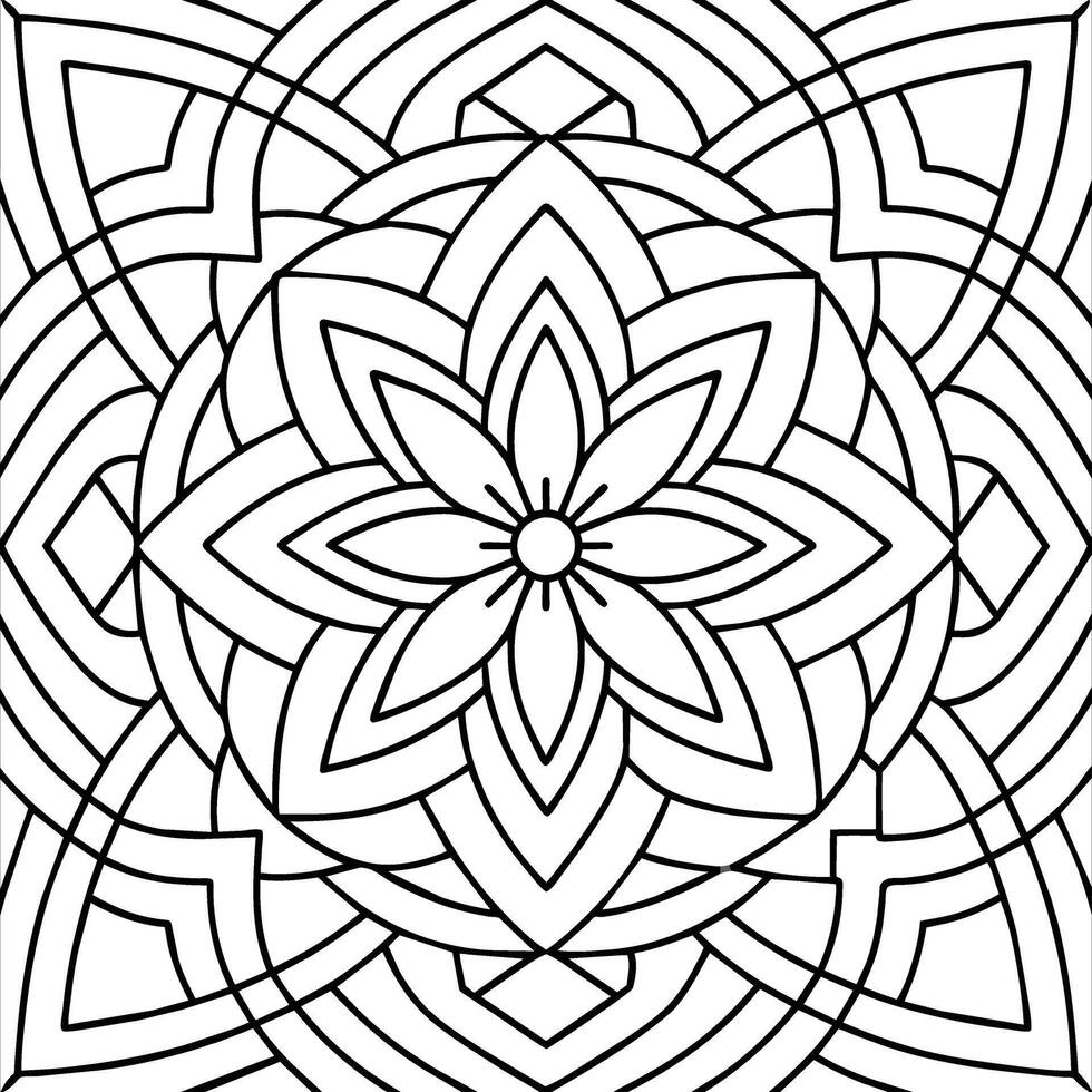 gemakkelijk zwart en wit patroon ontwerp vector