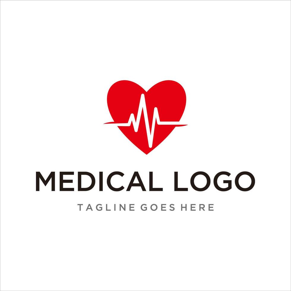 Gezondheid zorg medisch icoon logo ontwerp sjabloon vector