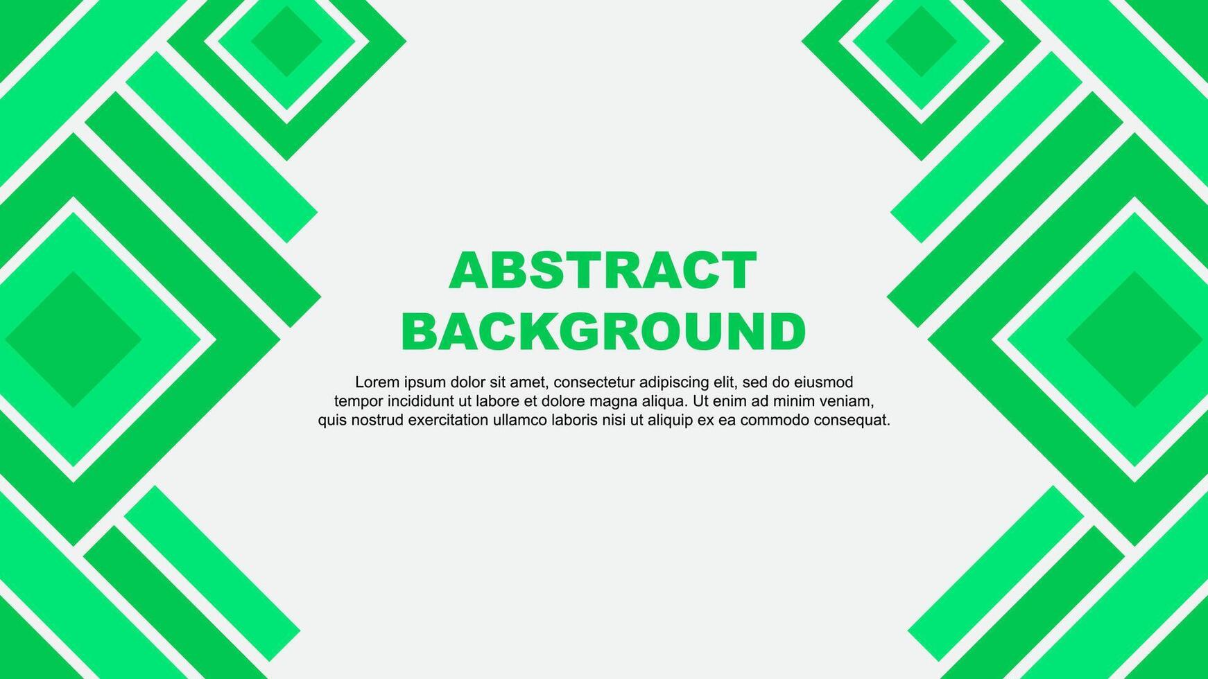 abstract achtergrond ontwerp sjabloon. abstract banier behang illustratie. groen vector