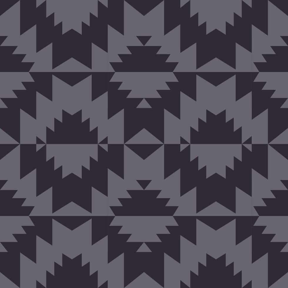 aztec zuidwesten monochroom grijs patroon. aztec zuidwestelijk meetkundig vorm naadloos patroon monochroom kleur. etnisch meetkundig patroon gebruik voor textiel, huis decoratie elementen, bekleding. vector